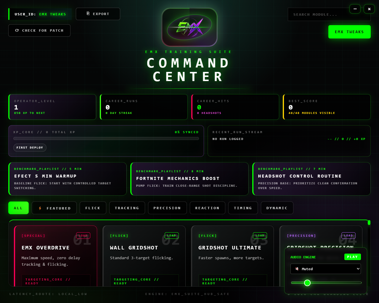 EMX Aim Trainer
